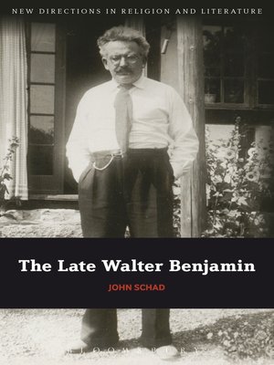cover image of The Late Walter Benjamin